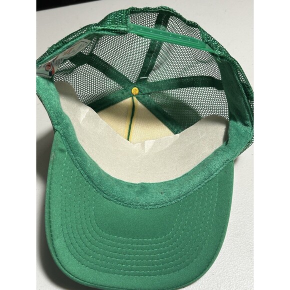 NEW Green Mustache March Mesh Trucker SnapBack Otto Baseball Cap St. Patrick Day - Picture 5 of 8